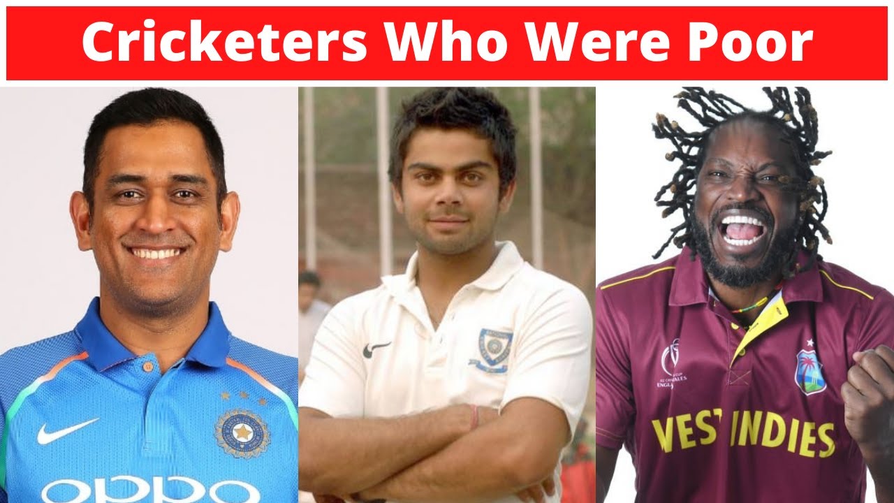 New List Of Famous Cricketers Who Were Very Poor Ms Dhoni Virat