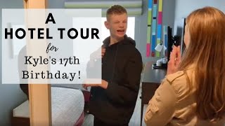 A Hotel Tour: Kyle’s 17th Birthday Experience Gift! - SYNGAP1 - Special Needs Birthday