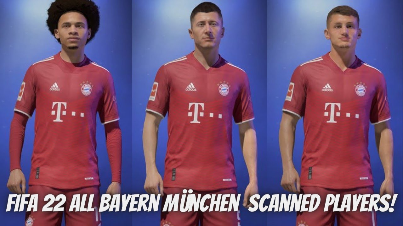 FIFA 22 | Bundesliga | All Bayern München players with Real face!