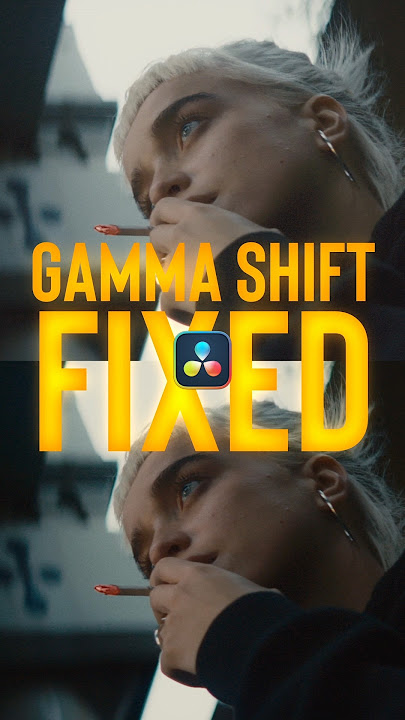 How to fix GAMMA SHIFT in davinci resolve on Mac | 2024