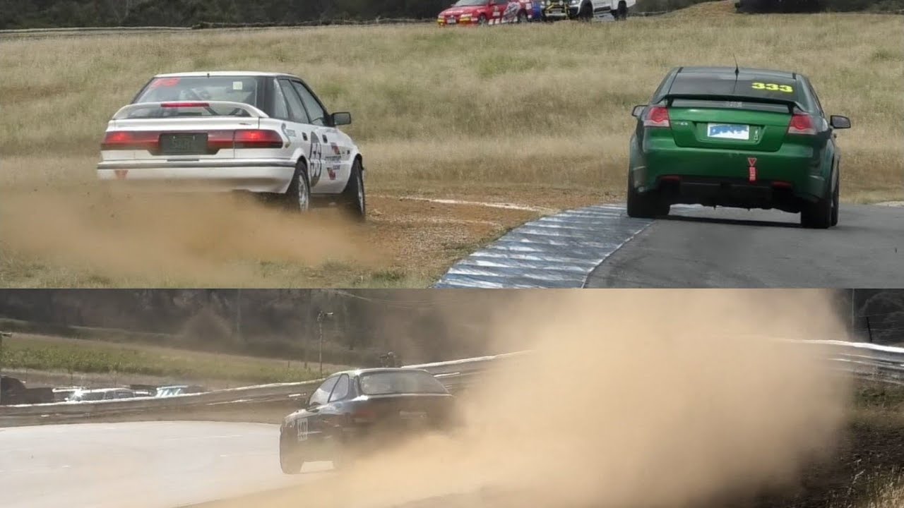 Highlights Regularity Round 1 Tasmanian Circuit Racing Championship TCRC Baskerville 2024