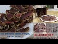 #022 - вяленое мясо (свинина и говядина) || Jerky (pork and beef)