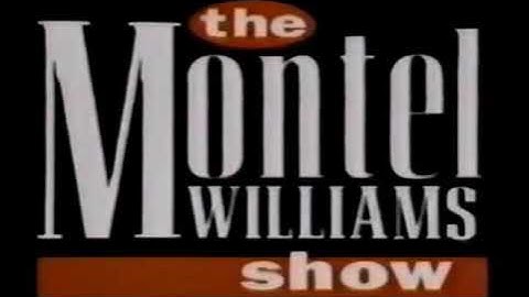 The Montel Williams Show Closed Captioning Message (1999) (RARE)