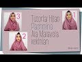 Tutorial Hijab Pashmina Ala Malaysia