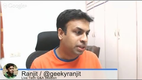 #46 Live Tech Q&A Session with Geekyranjit