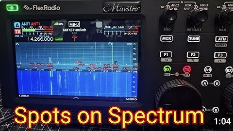 Flex Radio / Maestro 6000/8000 - Spots DX Cluster