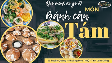 Thèm bánh căn ghé đến Tám Phan Thiết,no cái bụng đã cái mắt và thưởng thức nhiều món ăn vặt quê mình