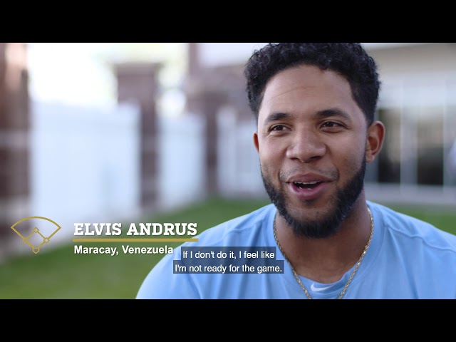 Texas Rangers' Elvis Andrus has a Pregame Tradition that Involves