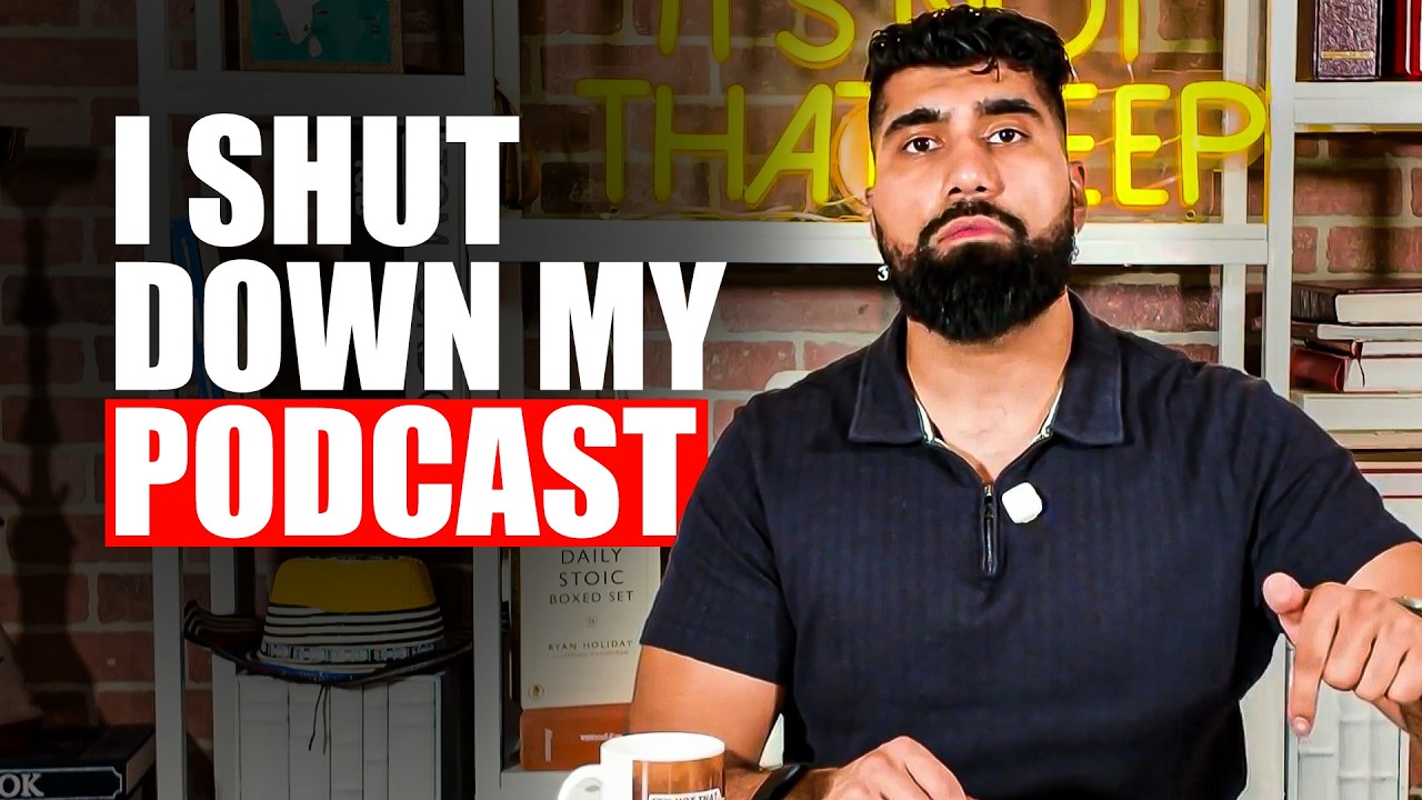 I'm Shutting Down My Podcast After 7 Years (Here's why)