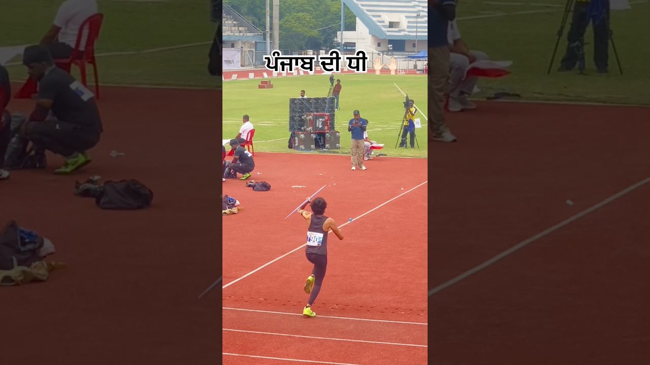 Javlein Throw by Powerful Girl just like Rocket 🚀 launcher #rocket #sky #olympics #javlein