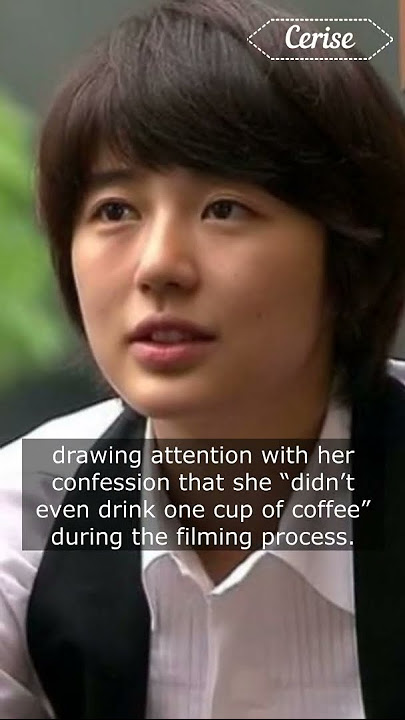 Yoon Eun Hye, “I didn’t drink one cup of coffee while filming ‘Coffee Prince’” 🥴❓❓ #kdramareveal