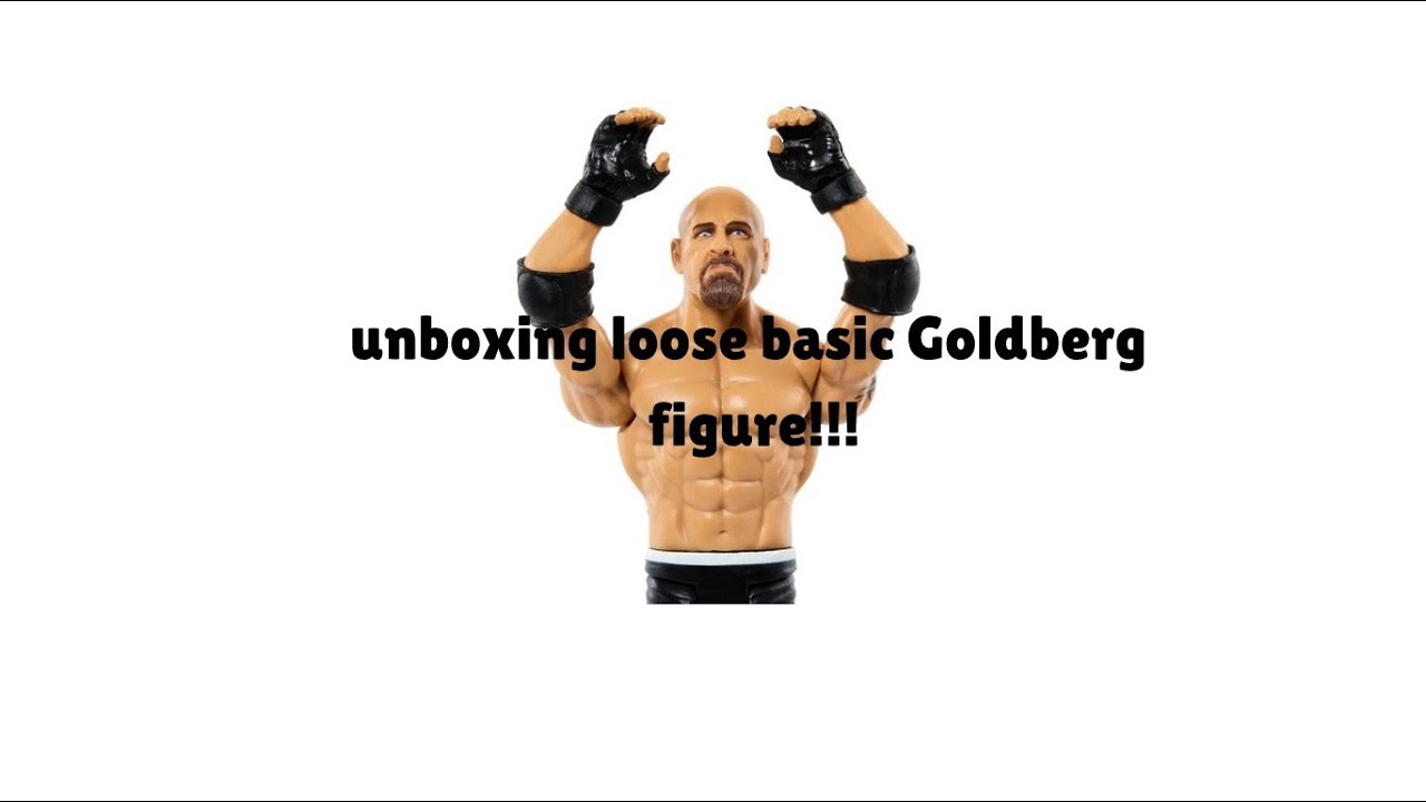 Unboxing loose basic Goldberg figure!!,