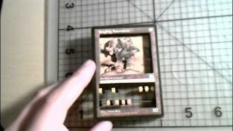Magic The Gathering Abacus LIfe Counter Tutorial