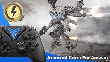 Armored Core: For Answer | Motion control with Flydigi Apex 2 controller, featuring reWASD