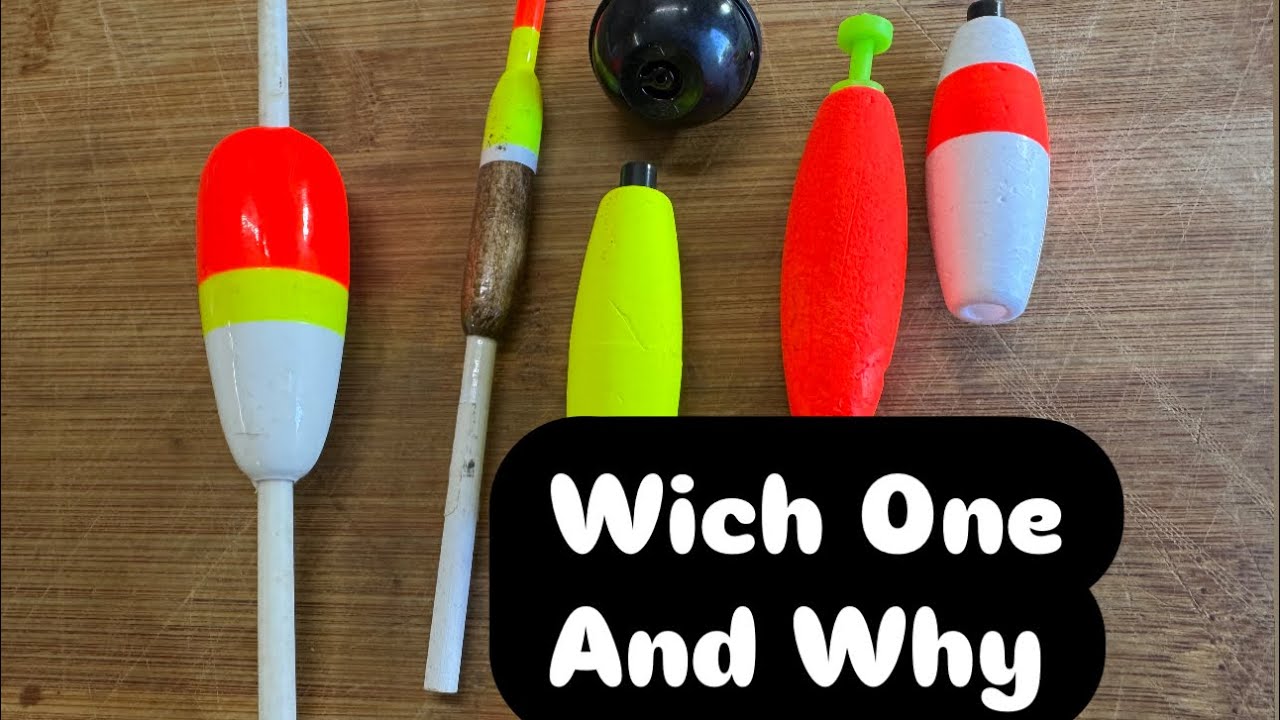 How to choose the right float for crappie and bluegill