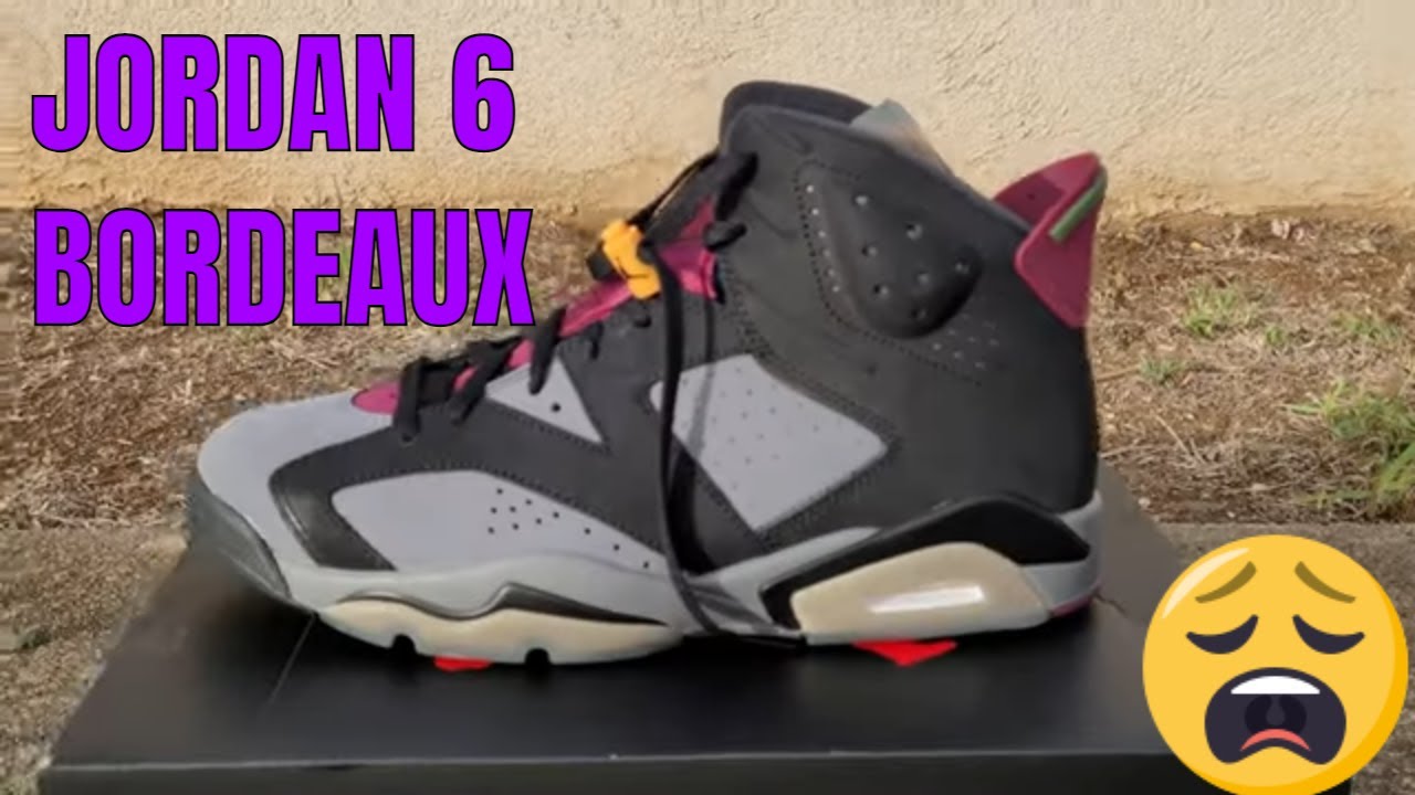 AIR JORDAN 6 RETRO BORDEAUX REVIEW 