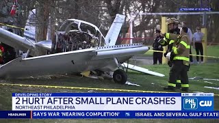 Zwei Piloten bei Kleinflugzeugabstürzen im Nordosten Philadelphias verletzt | PHL17 Morgennachric...