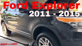 2011 - 2015 Ford Explorer Oil Change and Reset Oil Light