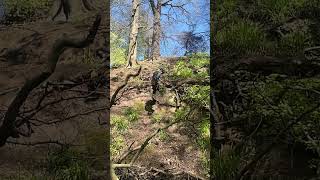 Slow Motion Absail Jump