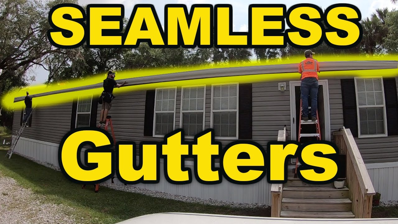 The Best Seamless Gutters in Florida YouTube