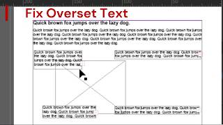 Overset Fixer Pro For Indesign