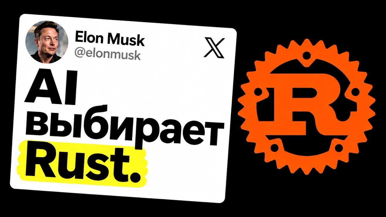 Rust вытесняет Python из инфраструктуры AI - YouTube