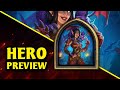 Lady Sinestra (Lite) Hero Skin Showcase: All Animations & Emotes | Hearthstone