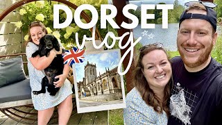 DORSET VLOG!  dogfriendly hidden gems, Dorchester shops, Sunday roast & Sculptures By The Lakes!