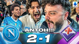 Antoh Napoli 2-1 Fiorentina Live Reaction Napoletani Al Maradona Hd