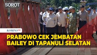 Download Lagu [FULL] Presiden Prabowo Didampingi KSAD-Menko AHY Cek Jembatan Bailey Sungai Garoga Tapanuli Selatan MP3