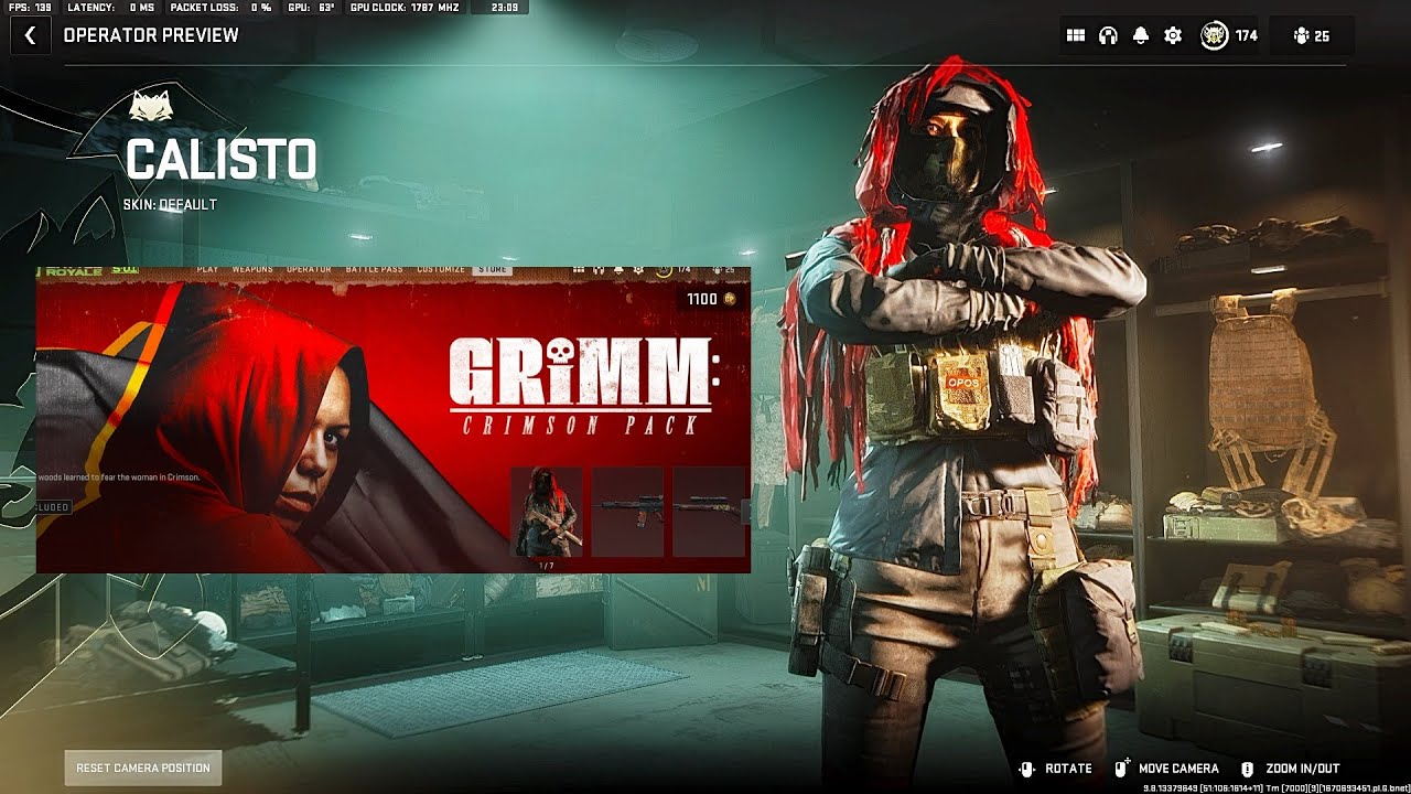 How to get Grimm Crimson Pack for free via Prime Gaming in Warzone 2 and MW2