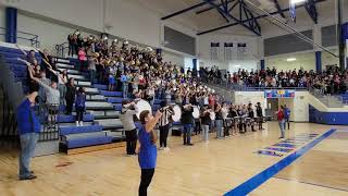 🎵The MHS School Song🎶at the Senior Pep Rally 11/11/21