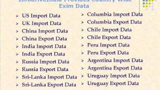 Import Export  Data