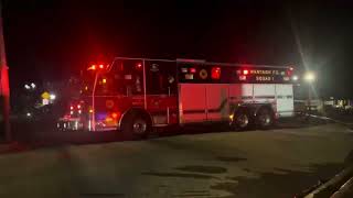 Celebrity Wantagh FD Squad 1 Clearing from a Water Rescue Wealth