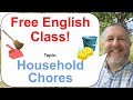 Lets learn english topic household chores 