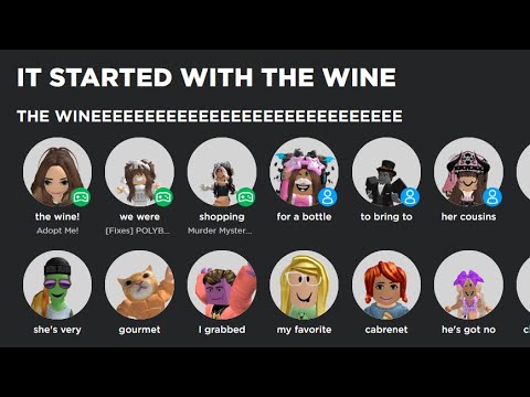 IT STARTED WITH THE WINE
