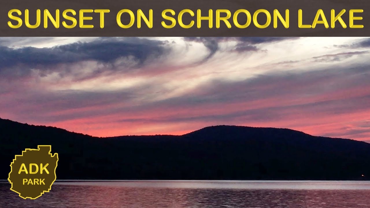 Sunset Cruise On Schroon Lake - Adirondack Park