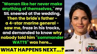 43. My Sister in Law Mocked Me at the Wedding—Then a 4-Star Marine General Froze When He Saw Me