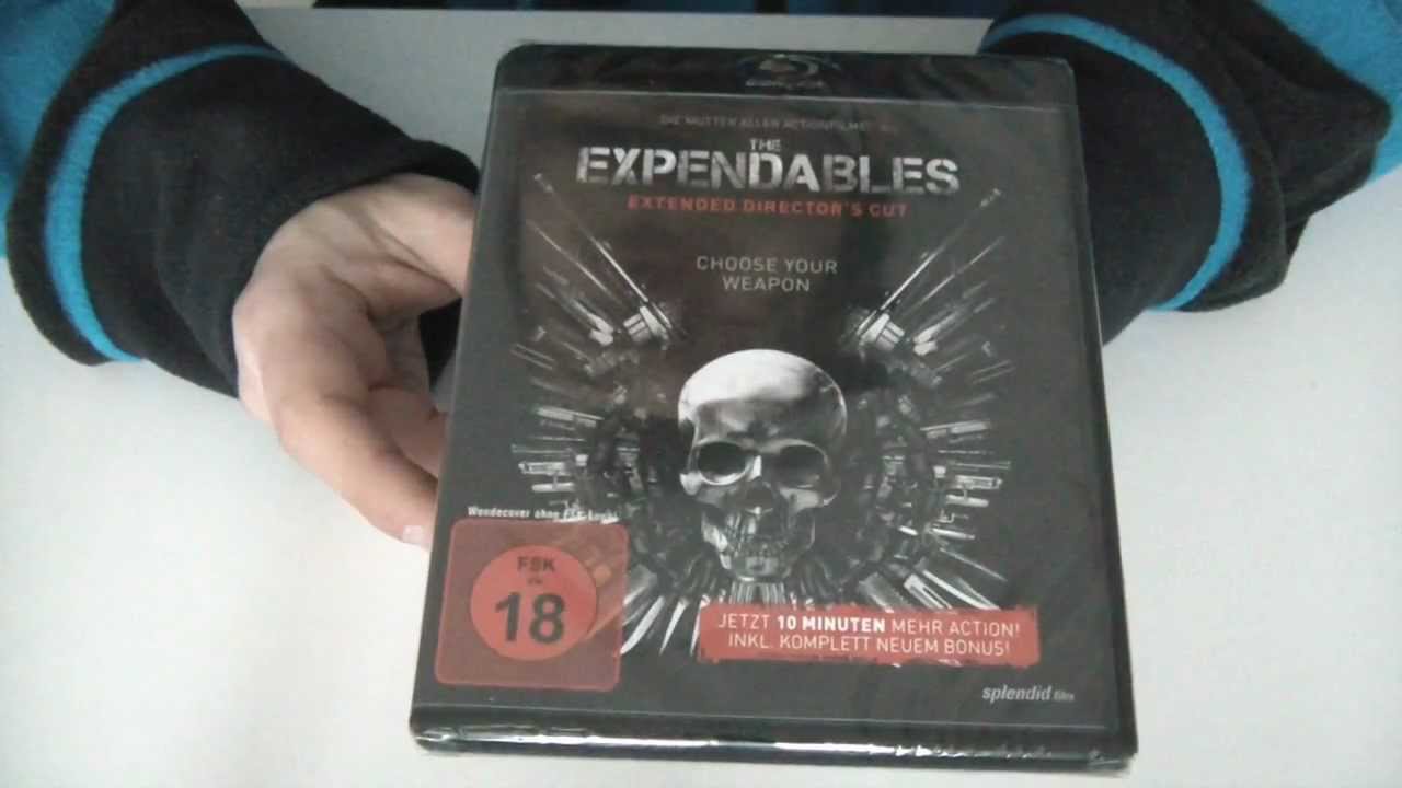 Download The Expendables - Extended Directors Cut - Blu ray unboxing