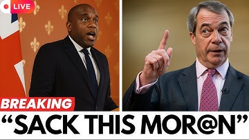 1 MIN AGO: Nigel Farage DESTROYS David Lammy After “Hitler” Comment — RESIGNATION IMMINENT!