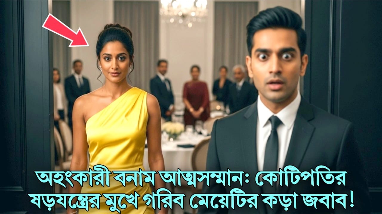 গরিব বলে অবজ্ঞা? কোটিপতির পার্টিতে পরিচ্ছন্নতা কর্মীর মেয়ের রাজকীয় প্রবেশ!