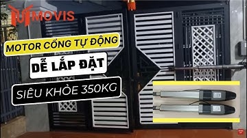 Video lắp đặt thực tế: Cổng tự động đẹp