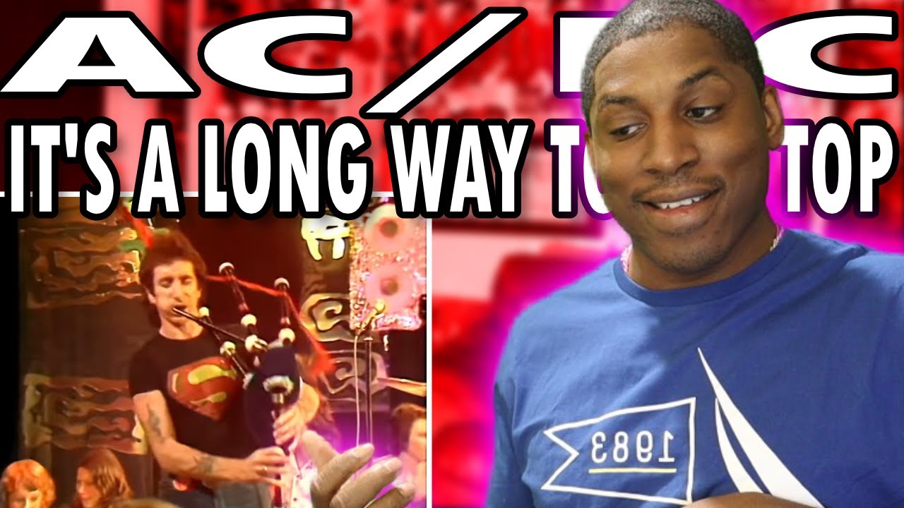 BAGPIPES?!?! AC/DC It's A Long Way To The Top (REACTION!!!) YouTube