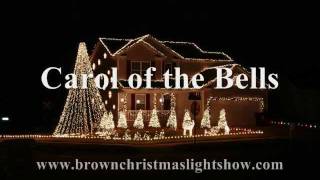 2011 Brown Christmas Light Show - Carol of the Bells -