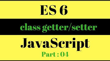 JavaScript ES6 : Class Getter/Setter, Default Params and Spread operator