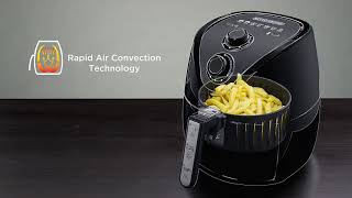 BLACK DECKERโข AerOfry, 1 5 Liter Digital Air Fryer AF200
