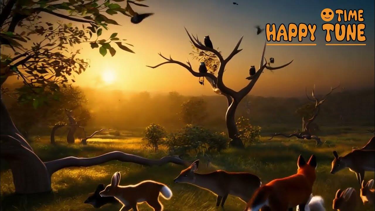 Sunset Animals Poem In English Happy Tune Time Kids Song YouTube sunset-animals-poem-in-english-happy-tune-time-kids-song-youtube