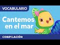 Canta en el mar con Los Pollitos de Canticos | Canciones infantiles clásicas en inglés y español