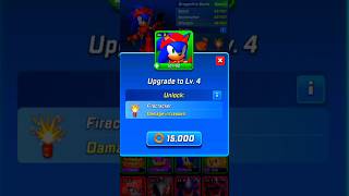 Sonic Forces New Dragonfire Sonic Special Character Level Upgrade