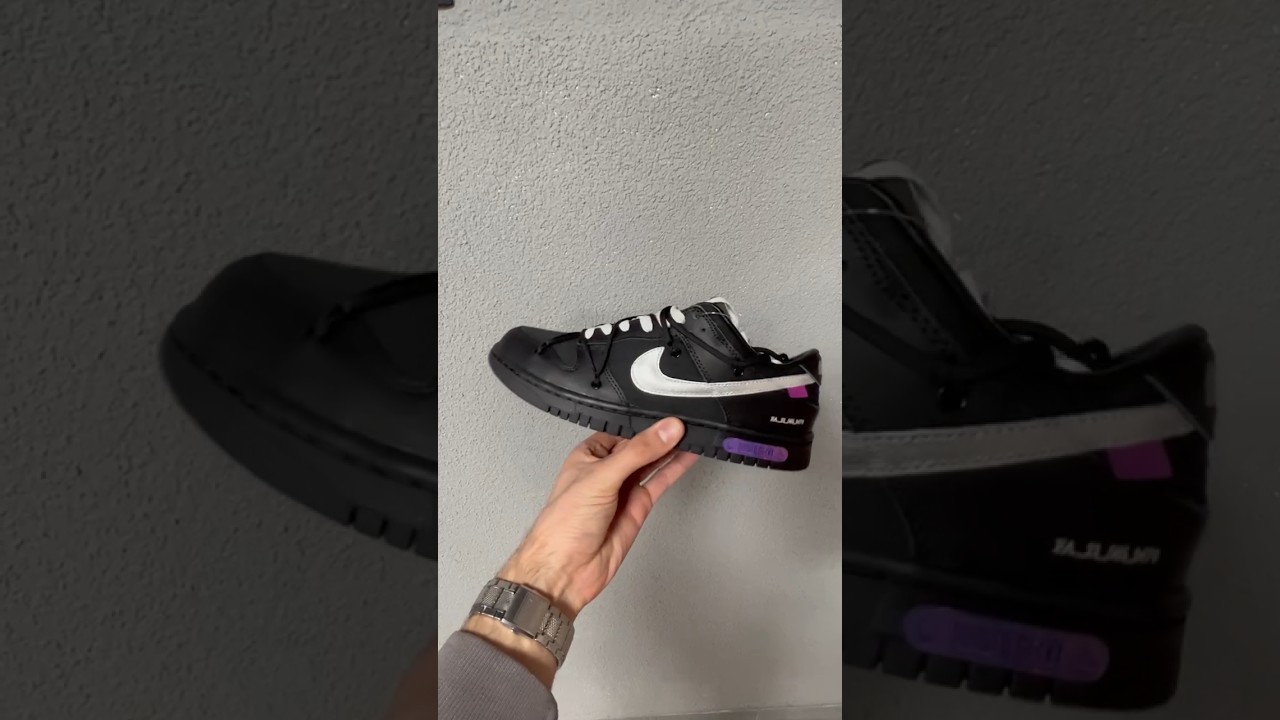 Кроссовки Nike Off-White x Dunk Low "Lot 50 of 50". Магазин брендовых кросс ⚡inst: @ne_bar